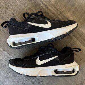 Nike Kids Black and White Air Sneakers